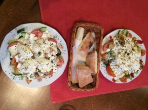 Kolme eurosed supersalatid